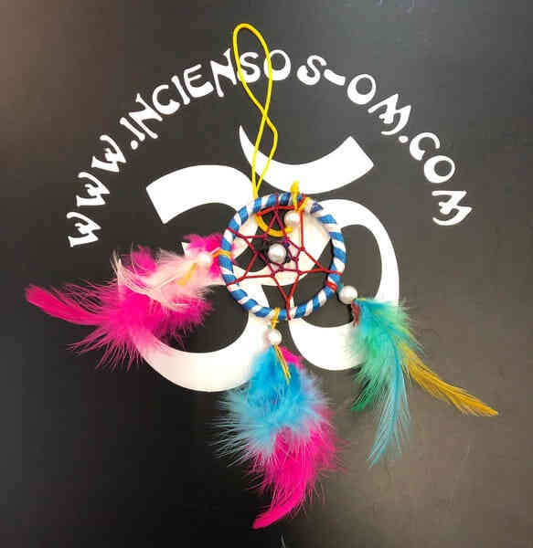 Atrapasueños Dreamcatcher Arcoiris 5 cm